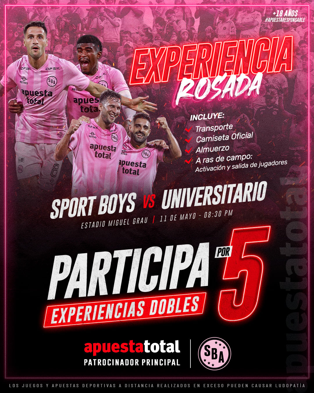Apuesta Total Entradas