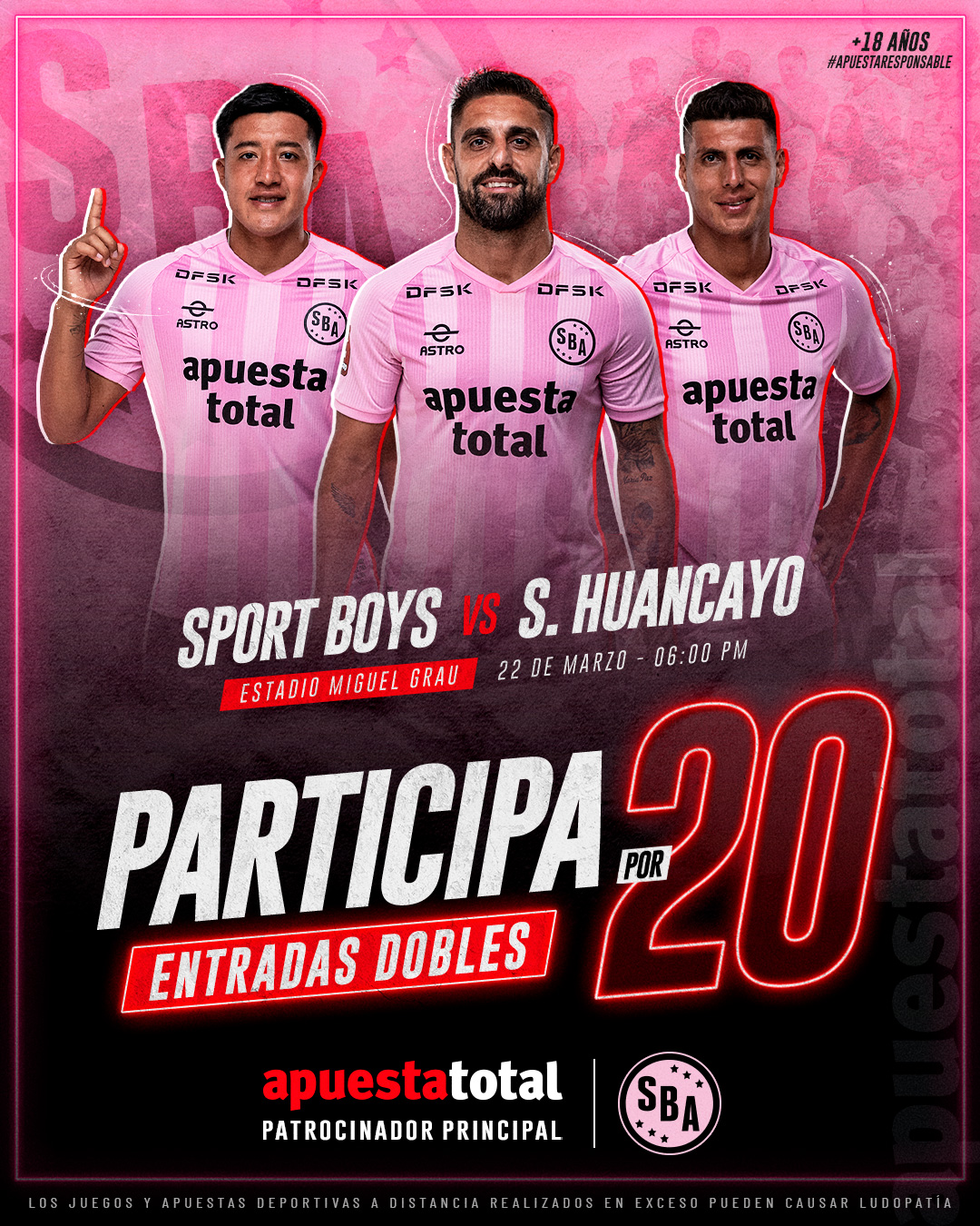 Apuesta Total Entradas