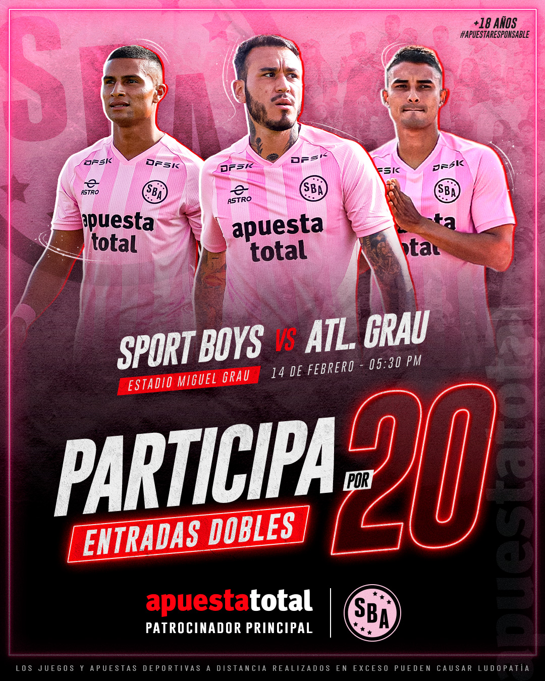 Apuesta Total Entradas