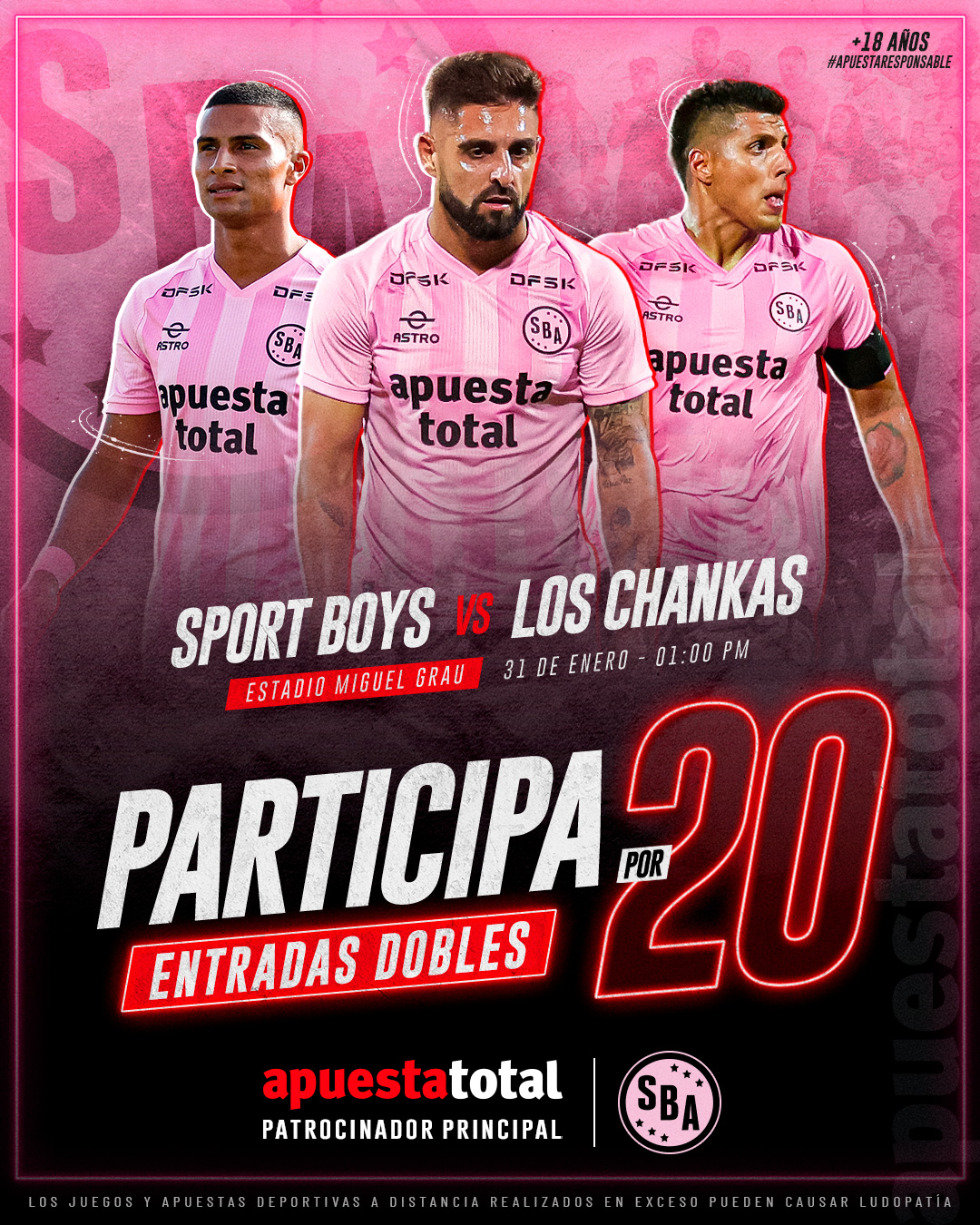 Apuesta Total Entradas