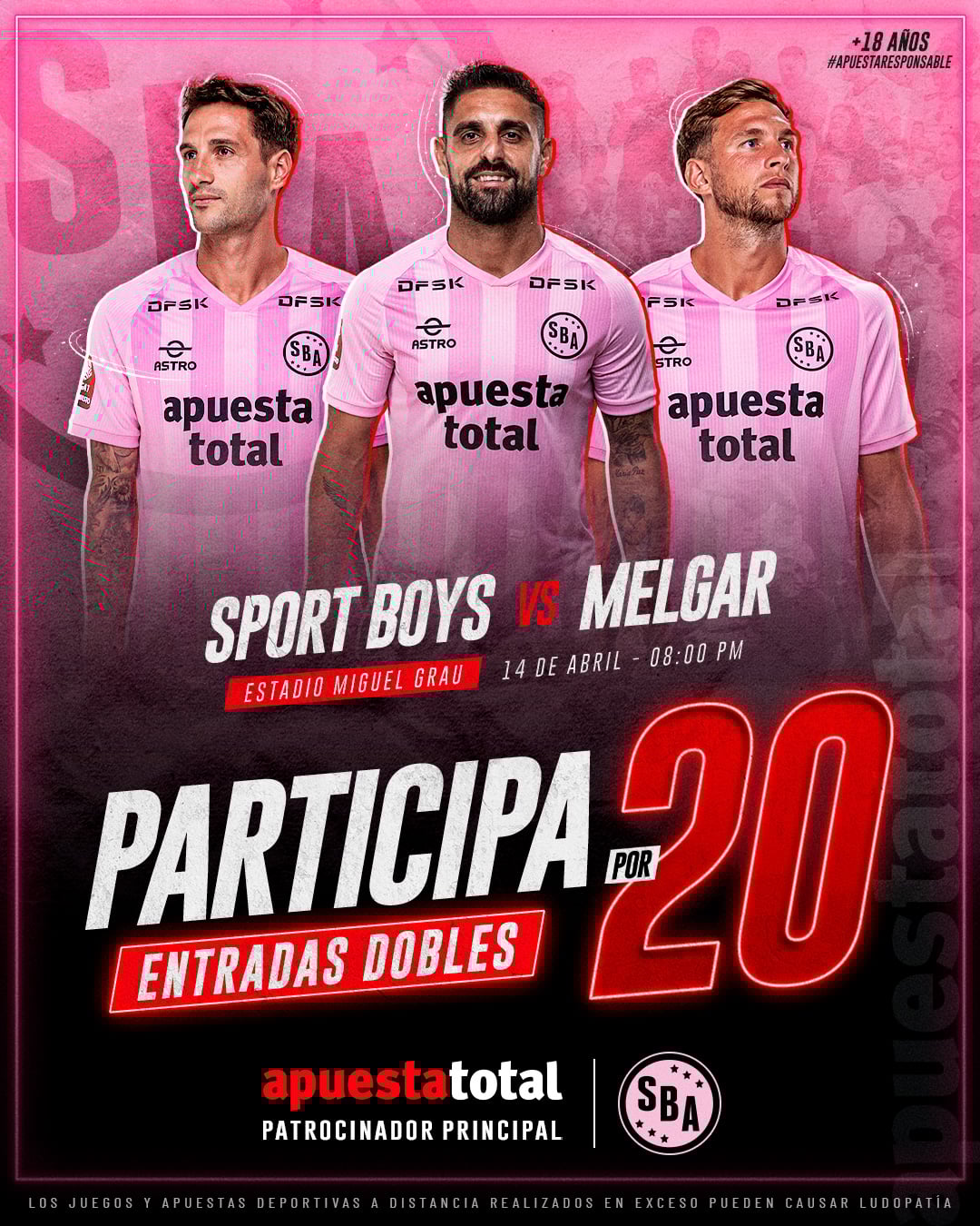 Apuesta Total Entradas