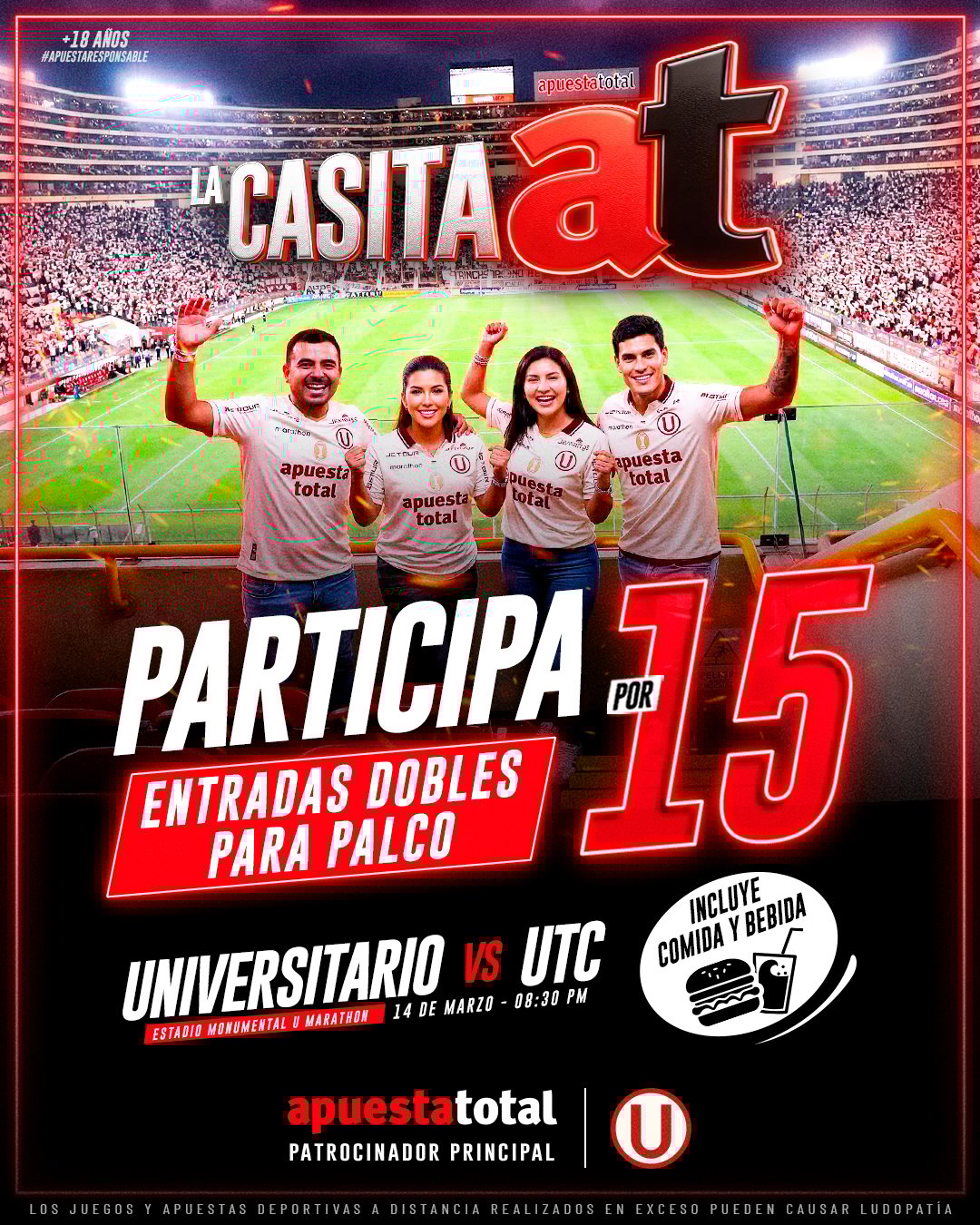 Apuesta Total Entradas