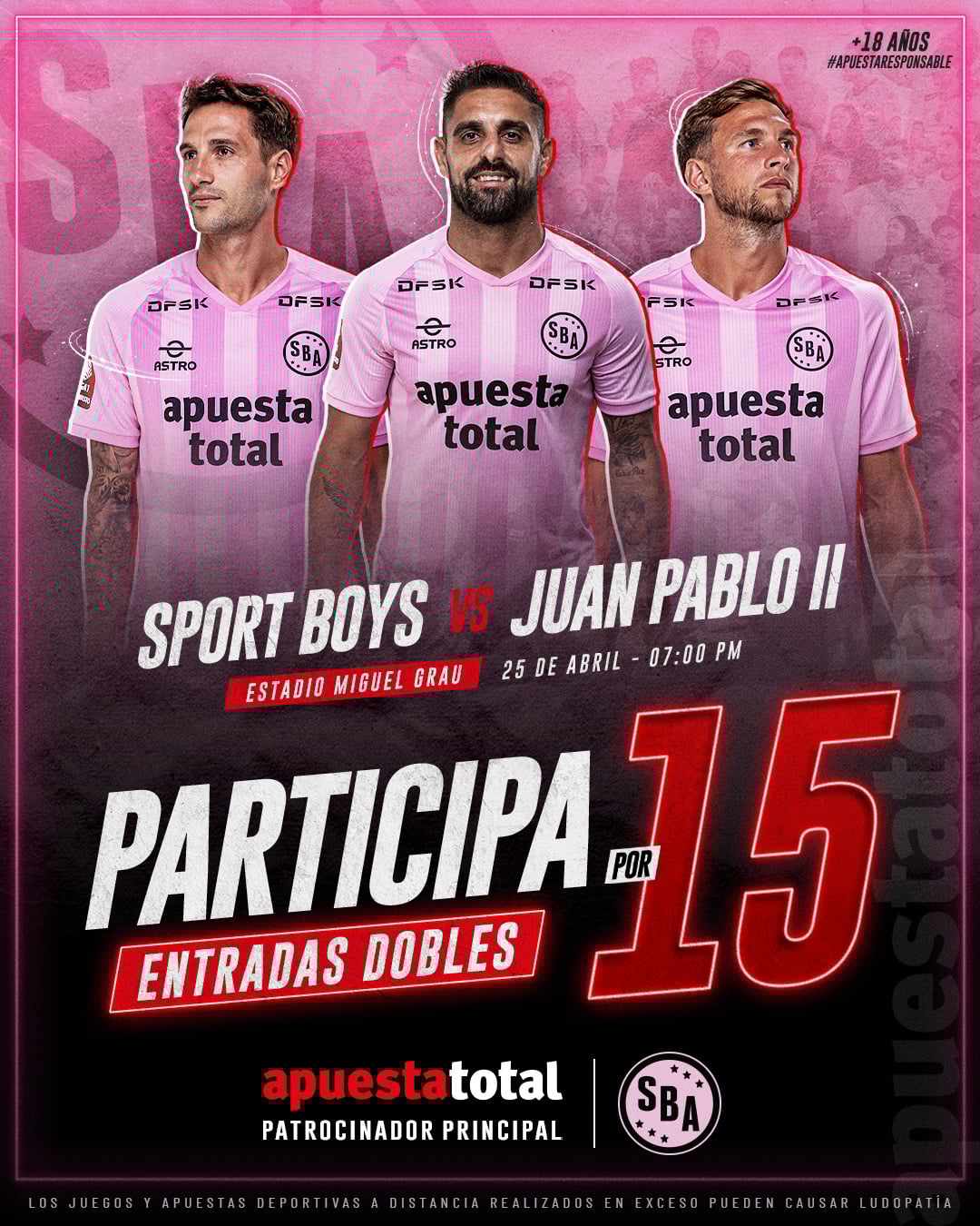 Apuesta Total Entradas