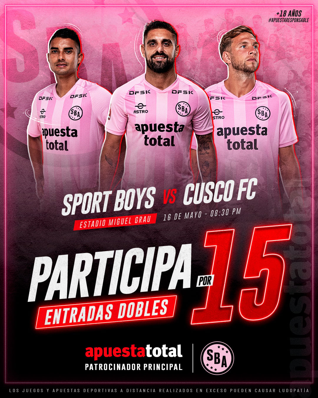 Apuesta Total Entradas