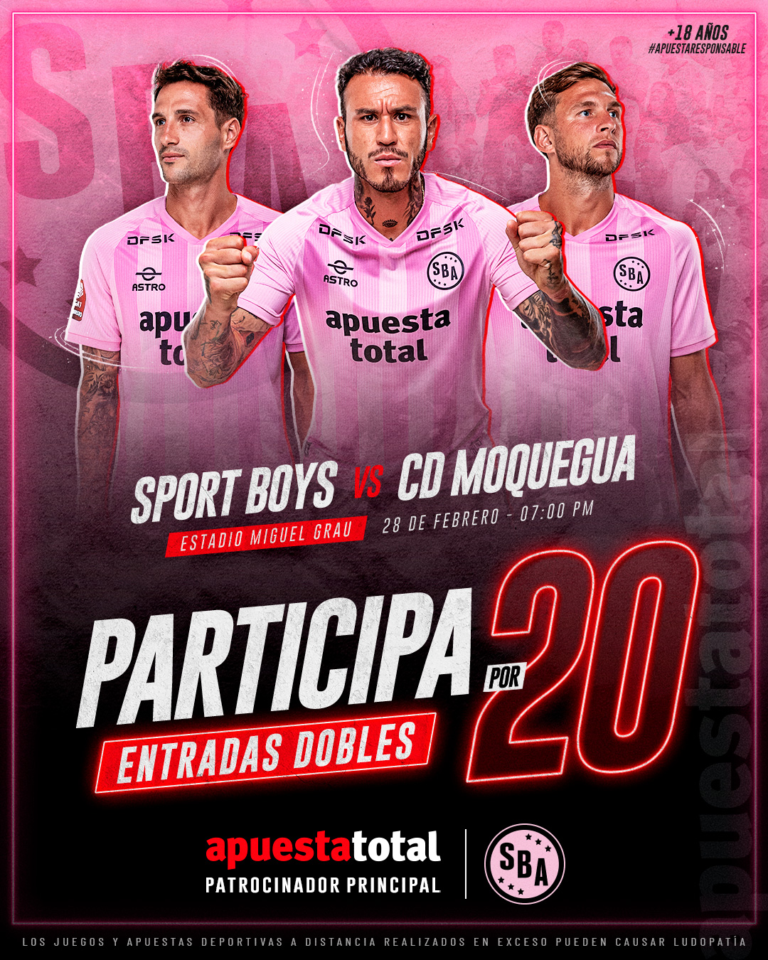 Apuesta Total Entradas