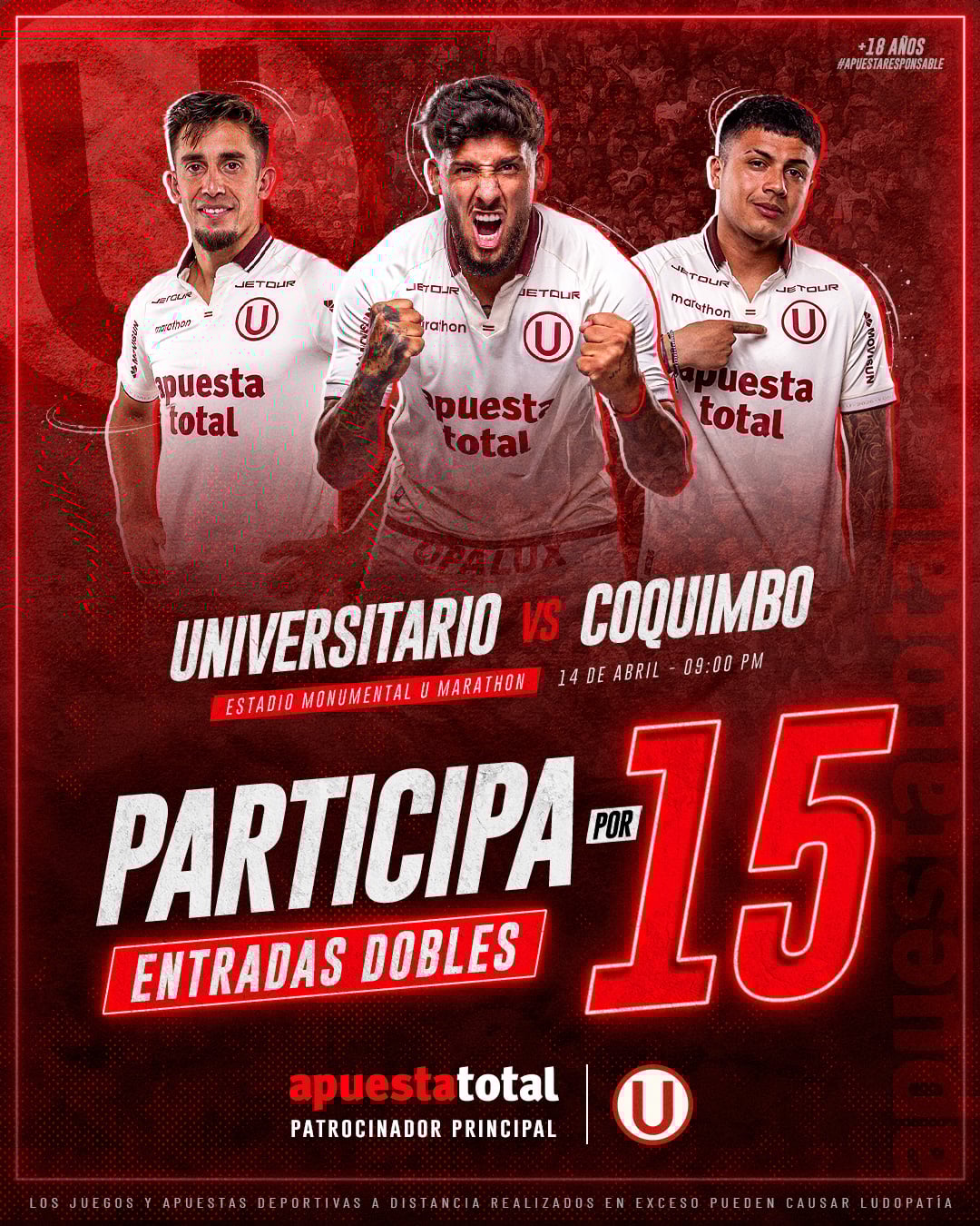 Apuesta Total Entradas